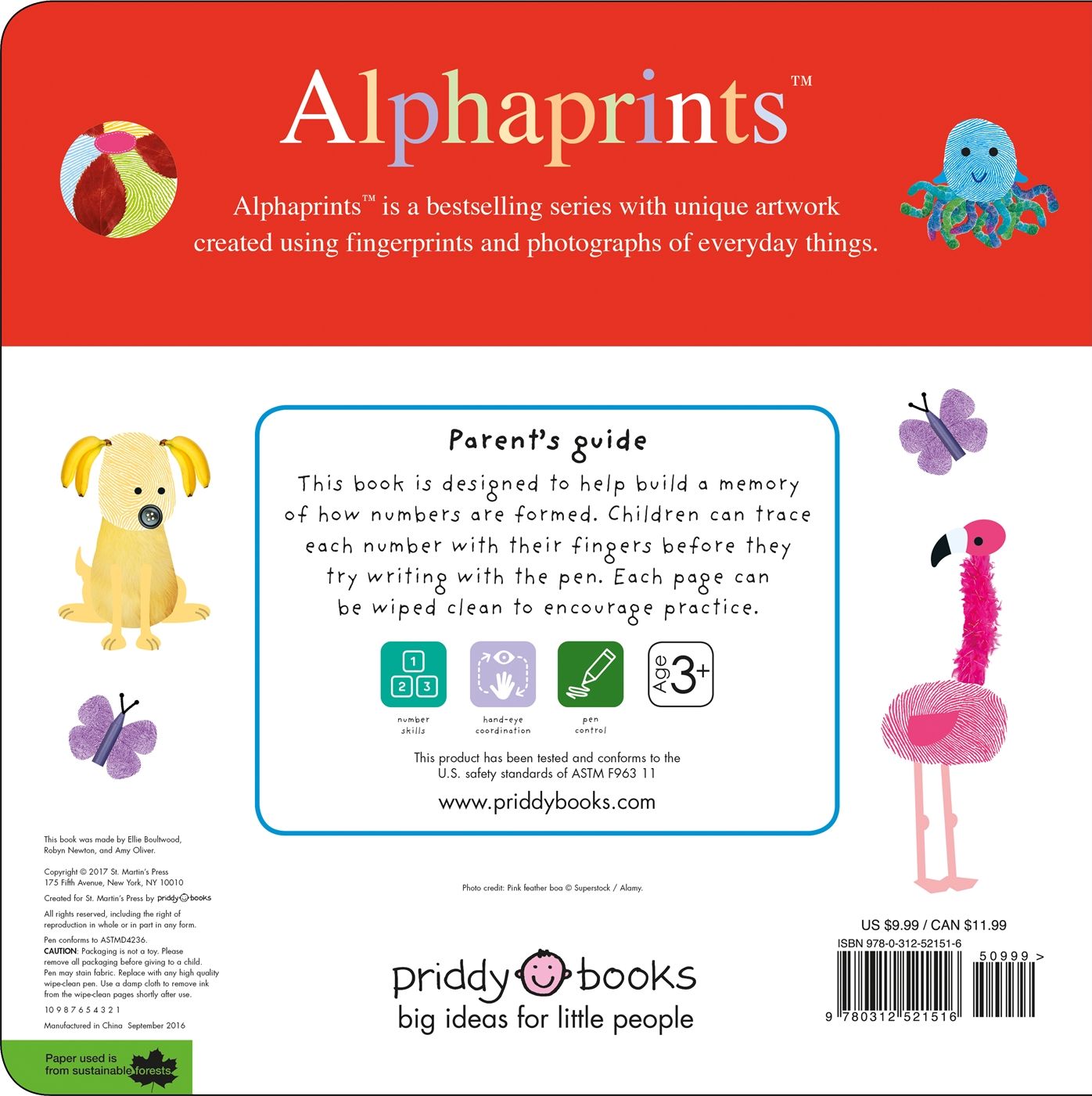 Alphaprints: Trace, Write, and Learn 123