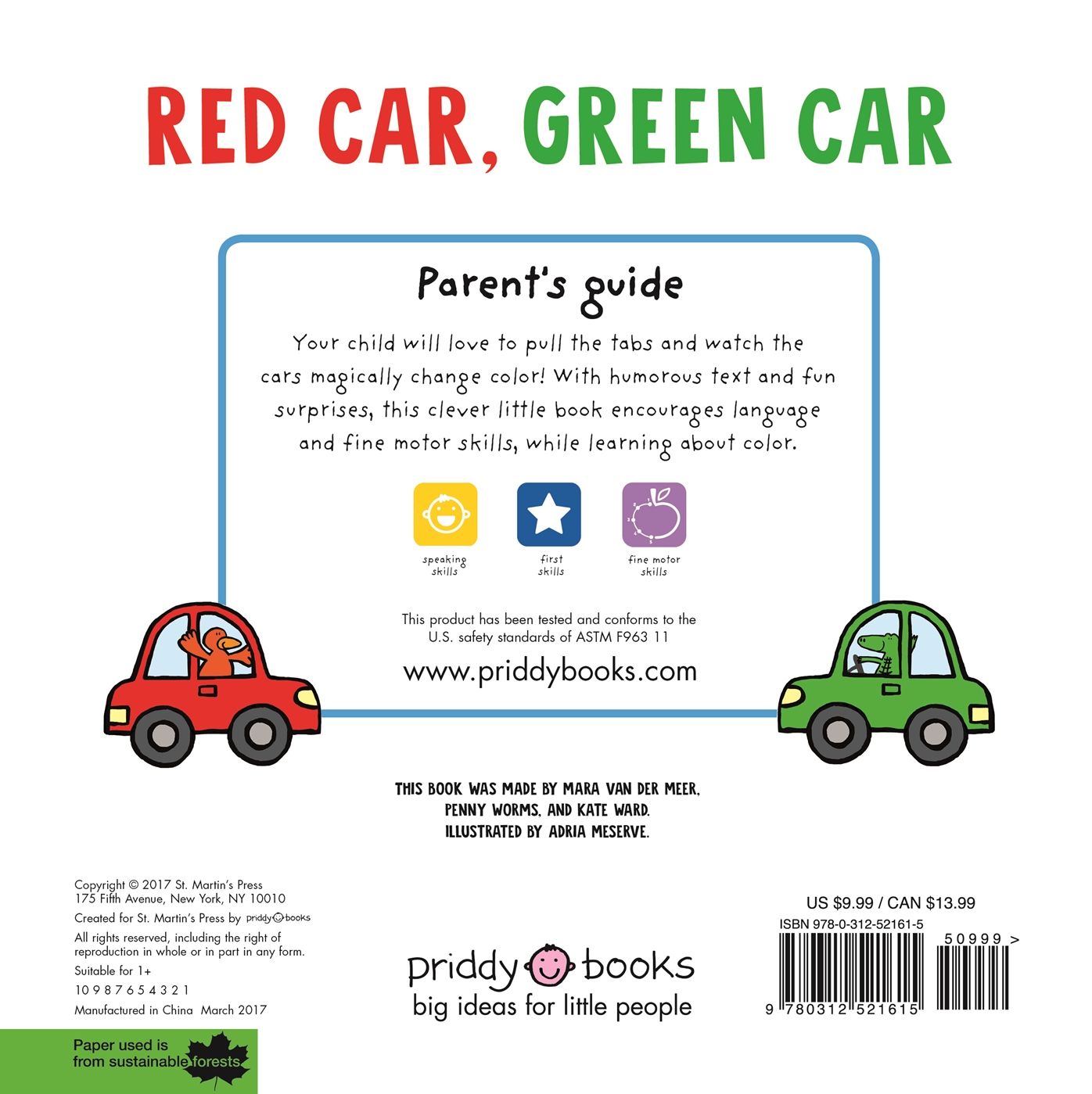 Red Car, Green Car: A Changing Colors Book