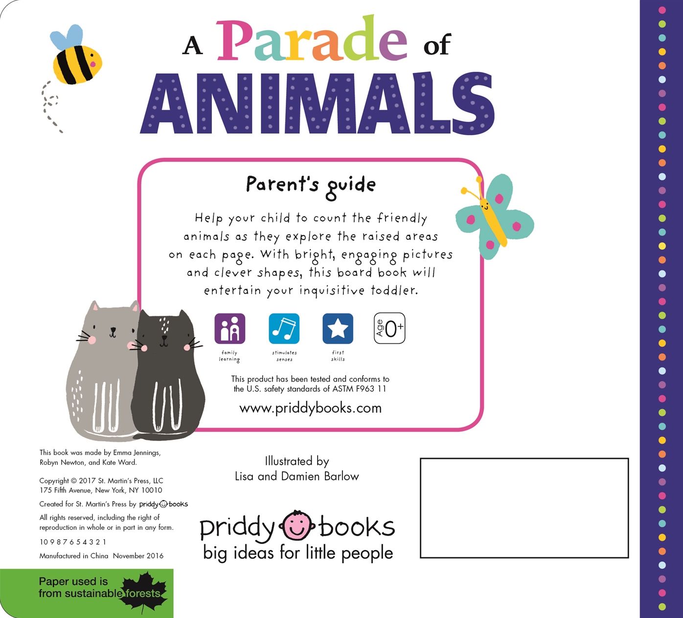 A Parade of Animals: A Clever Counting Book