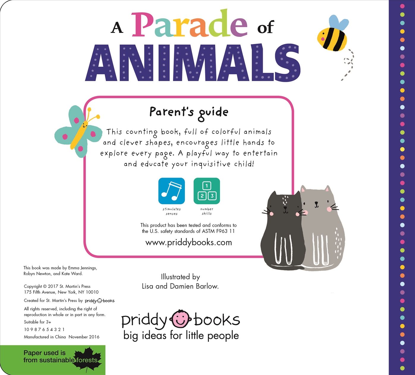 A Parade of Animals: A Clever Counting Book