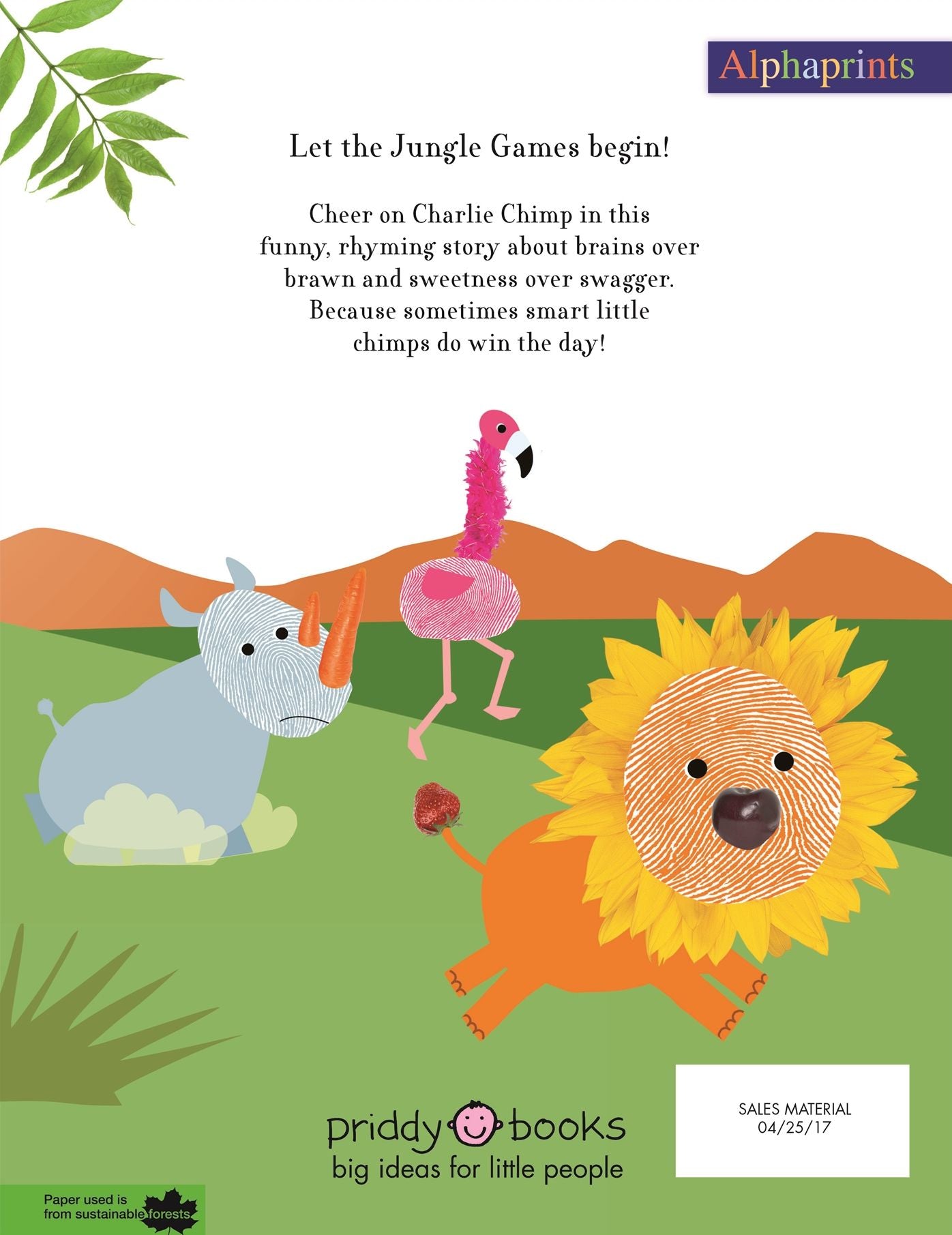 Charlie the Champ (An Alphaprints Picture Book)