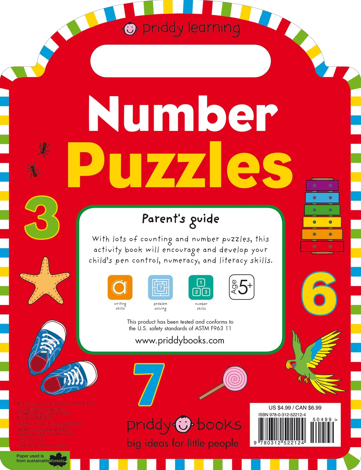Priddy Learning: Number Puzzles