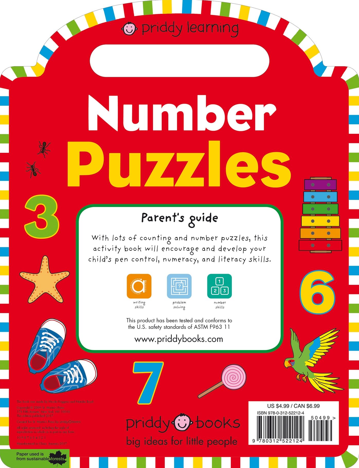 Priddy Learning: Number Puzzles