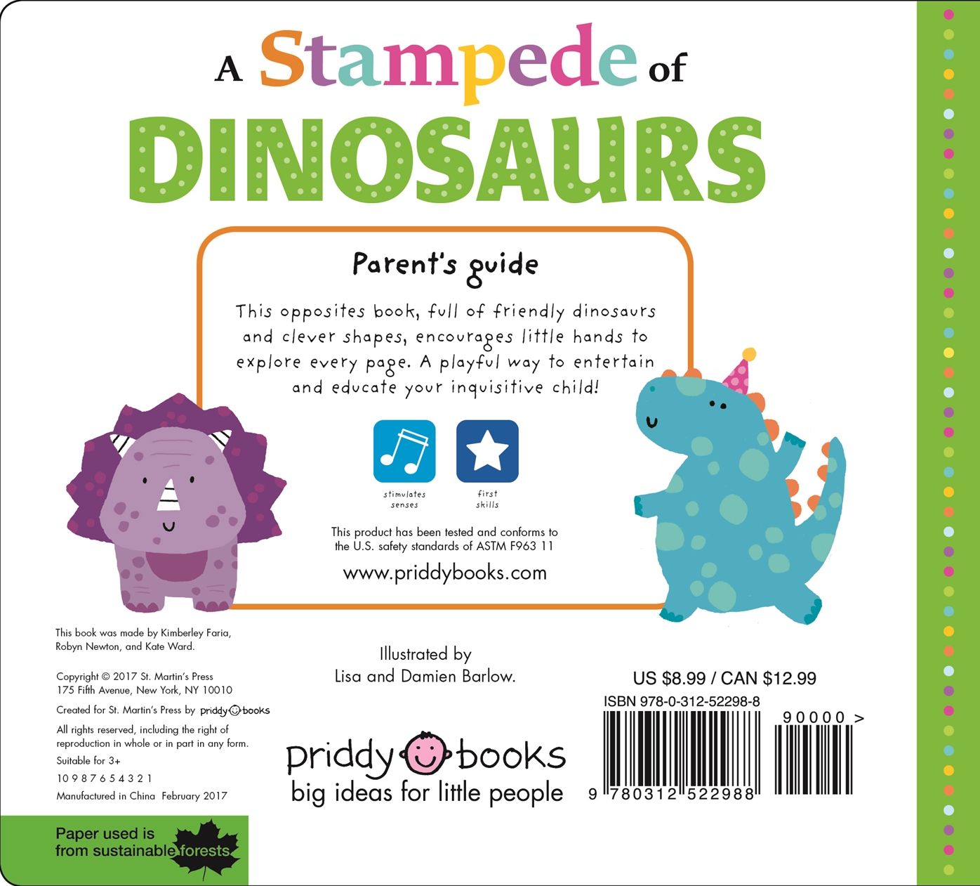 Picture Fit Board Books: A Stampede of Dinosaurs: An Opposites Book