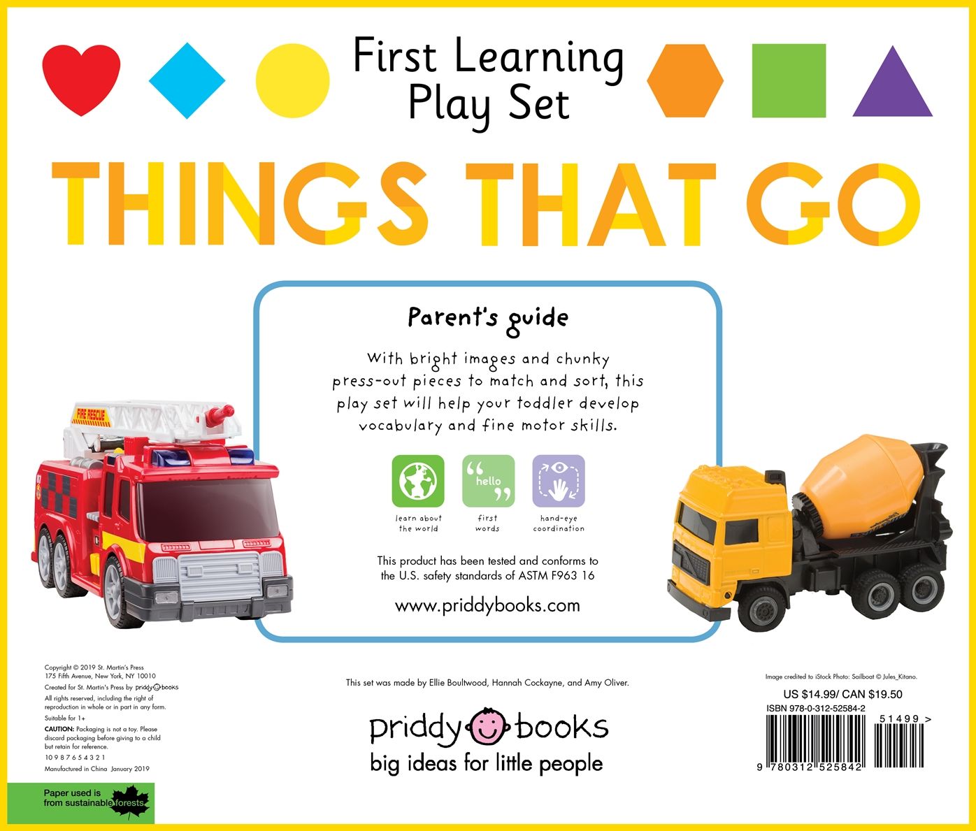 First Learning Things That Go Play Set