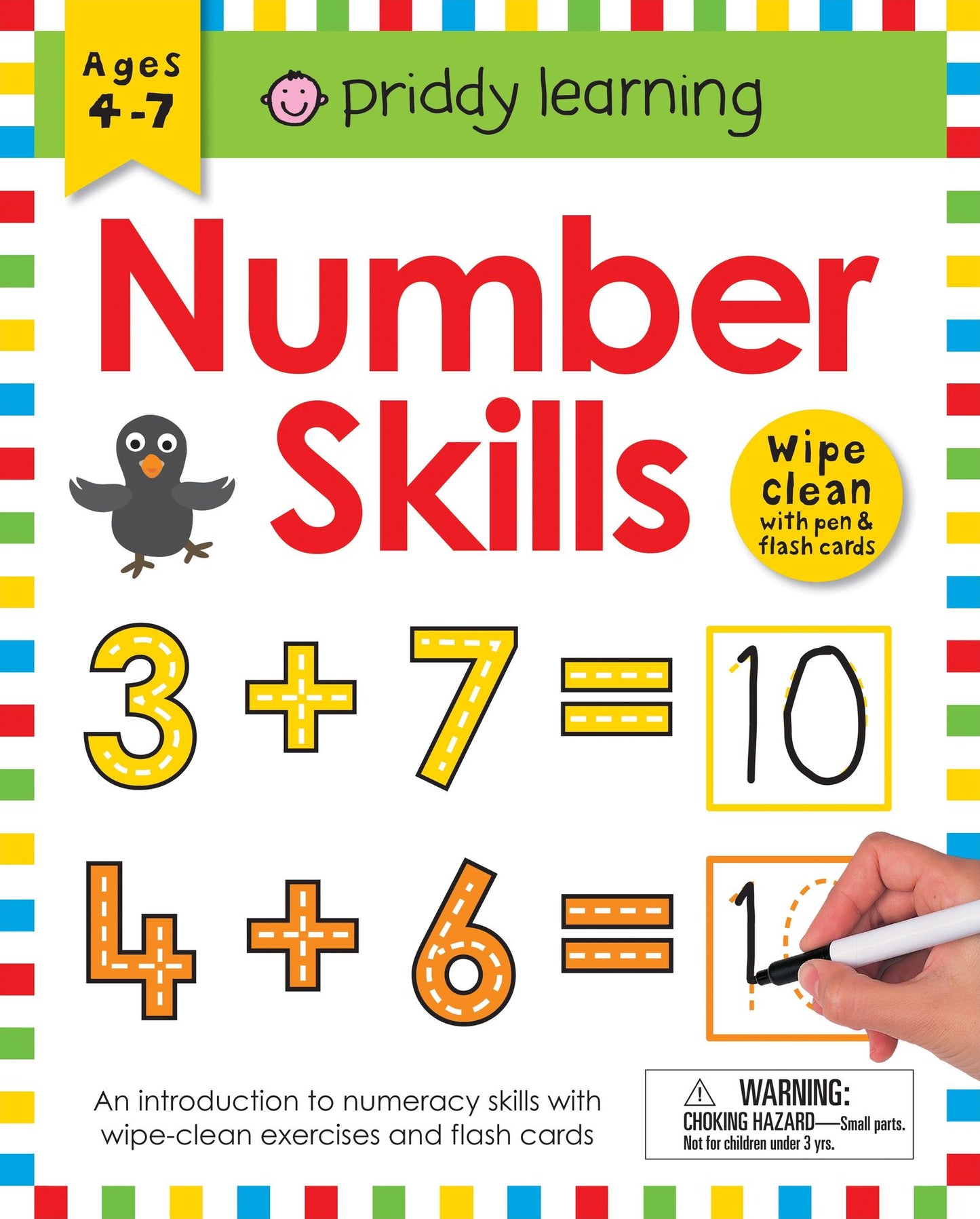 Wipe Clean Workbook: Number Skills (enclosed spiral binding)