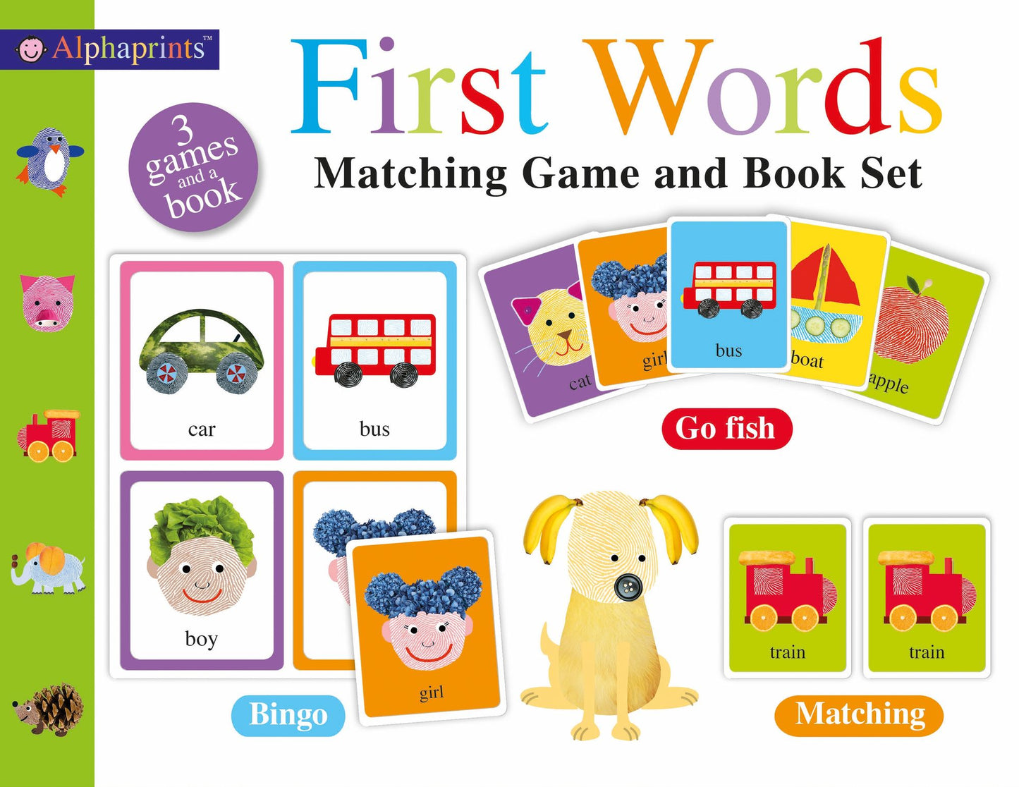 Alphaprints First Words Matching Set
