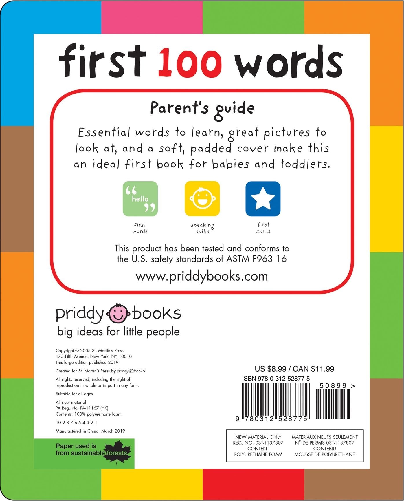First 100 Words Padded (Large)
