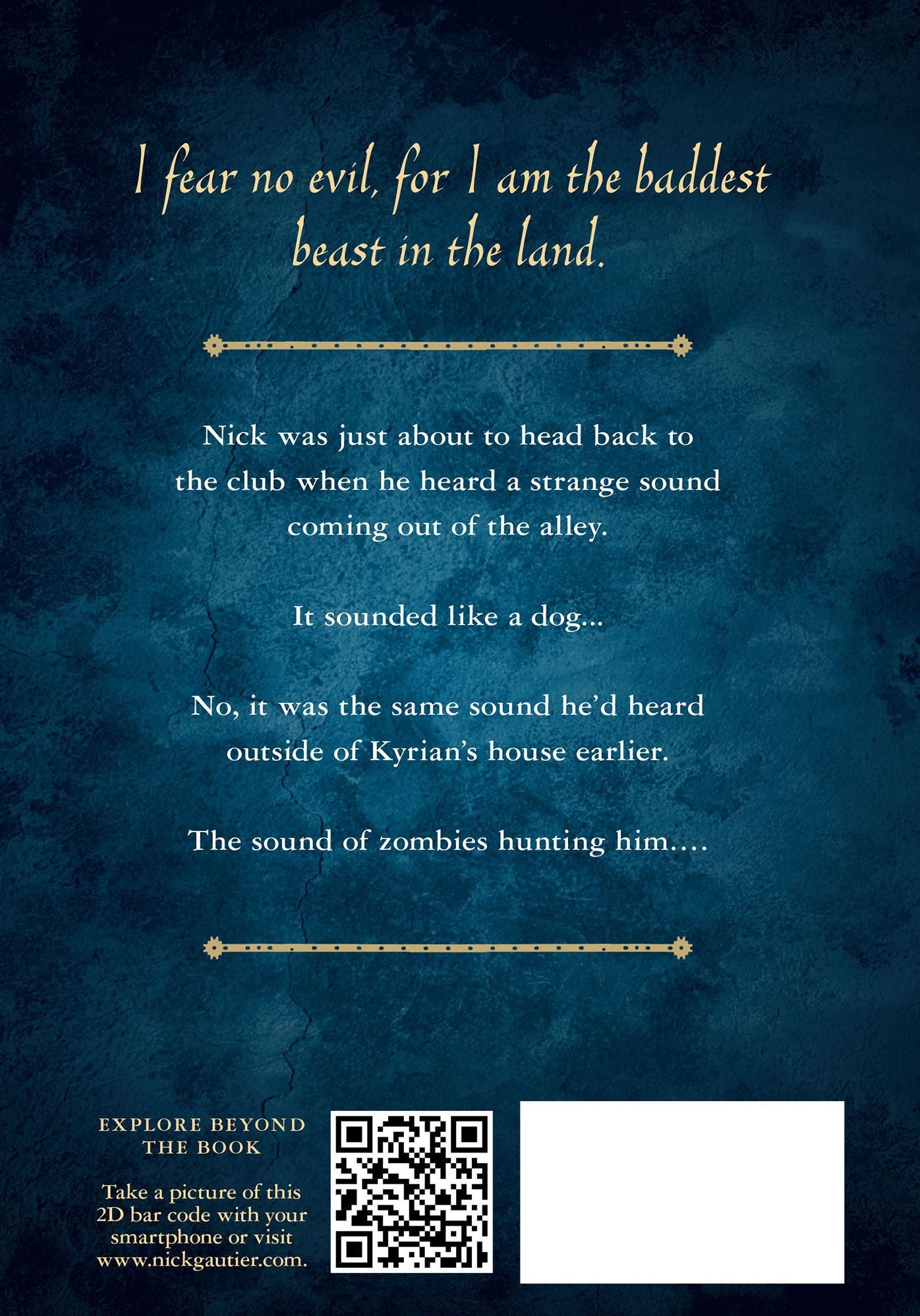 Infinity (Chronicles of Nick Series #1)