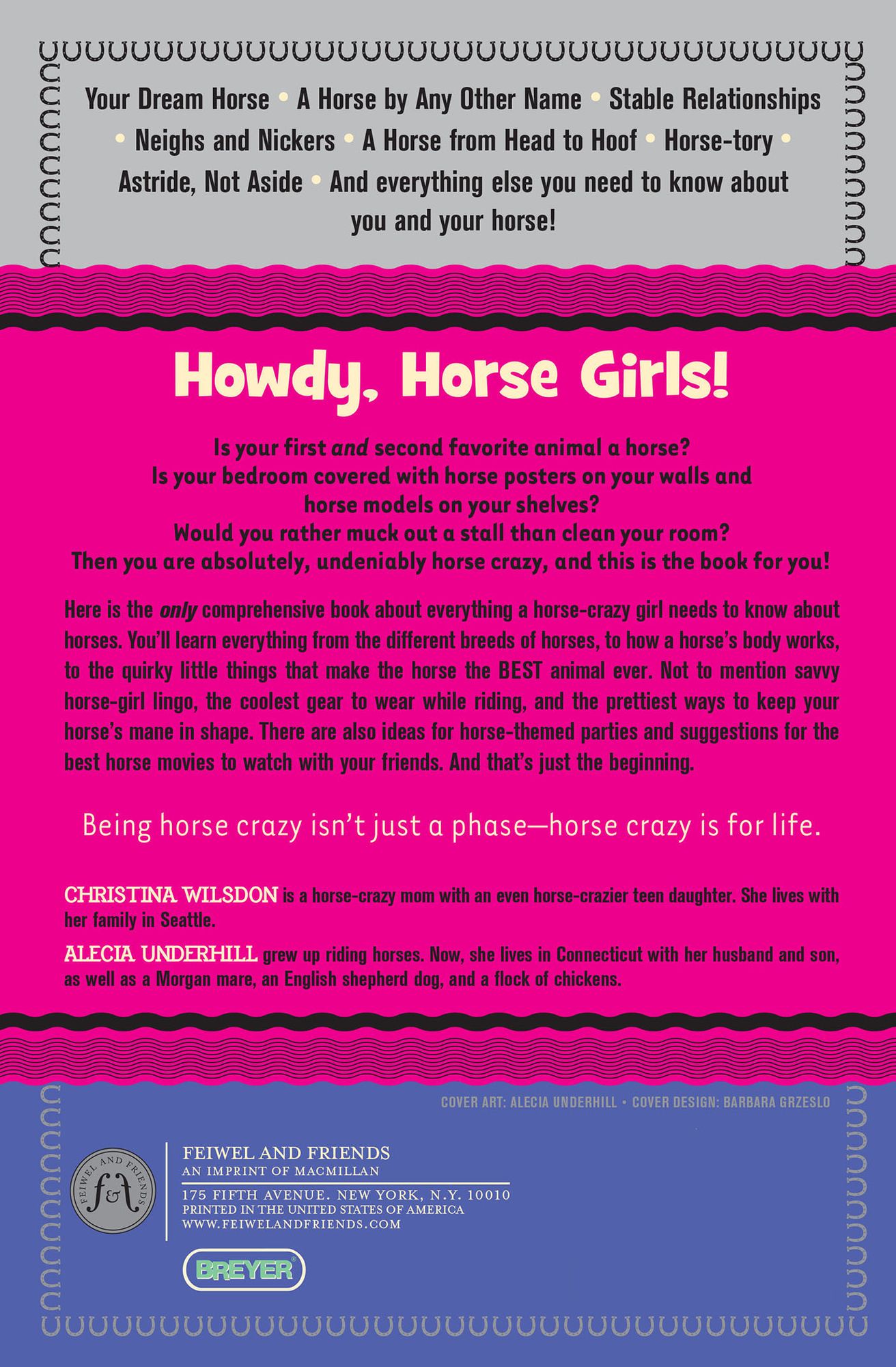 For Horse-Crazy Girls Only: Everything You Want to Know About Horses