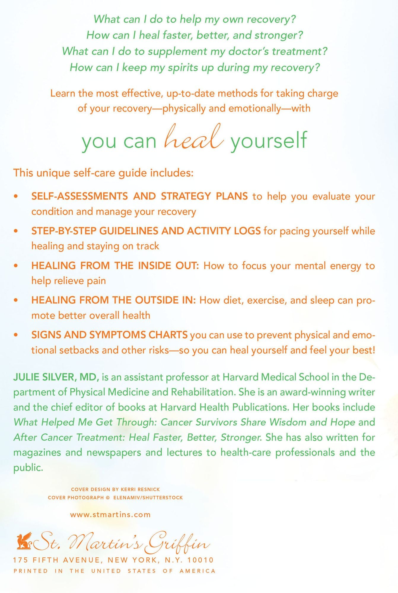 You Can Heal Yourself: A Guide to Physical and Emotional Recovery After Injury or Illness