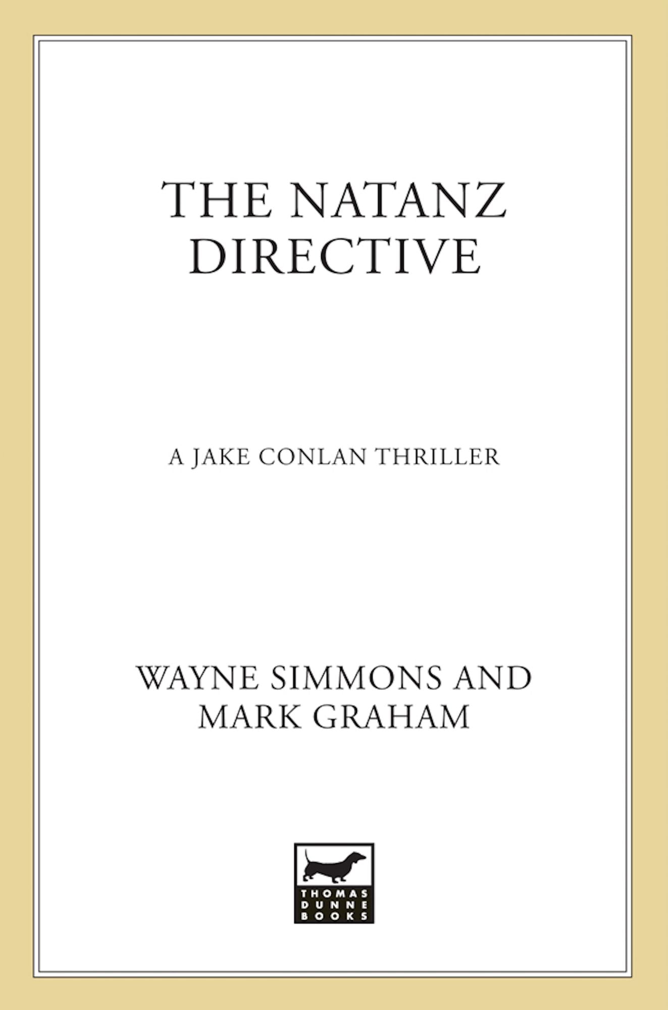 The Natanz Directive: A Jake Conlan Thriller