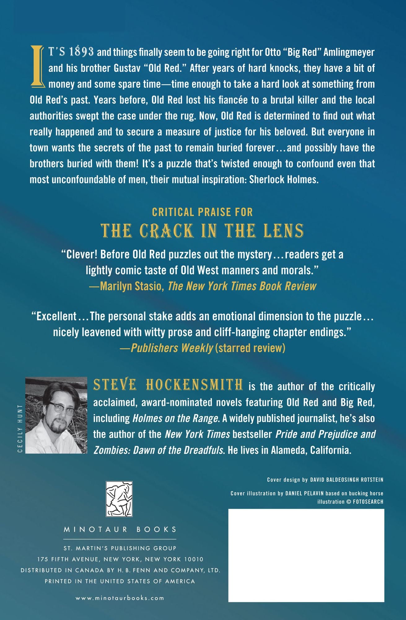 The Crack in the Lens (Holmes on the Range Series #4)