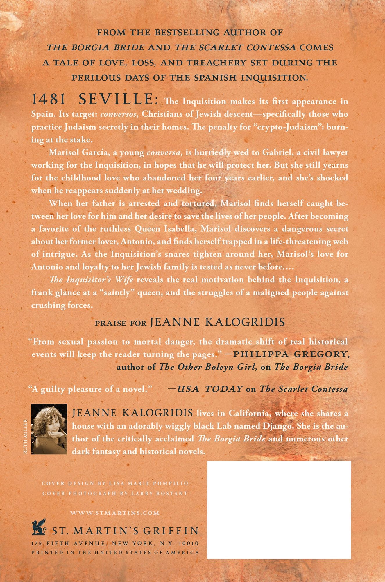 The Inquisitor's Wife: A Novel of Renaissance Spain