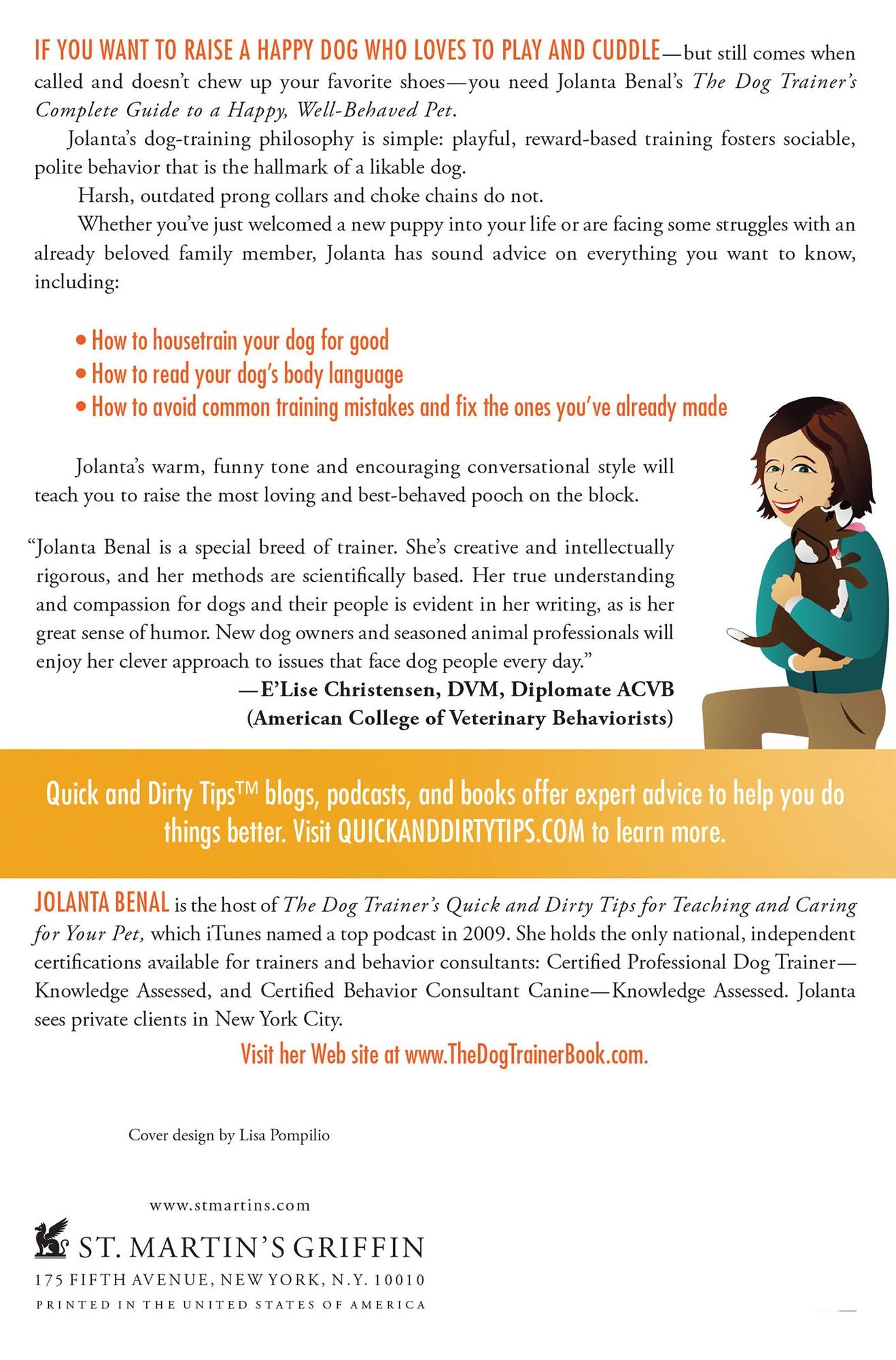 The Dog Trainer's Complete Guide to a Happy, Well-Behaved Pet