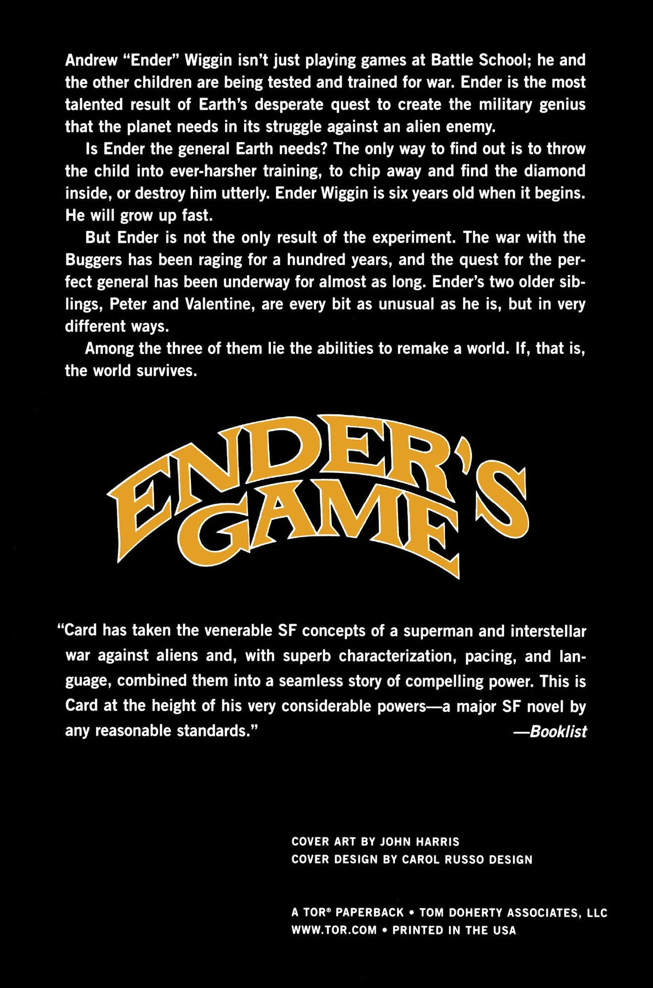 Ender's Game (Ender Quintet Series #1)