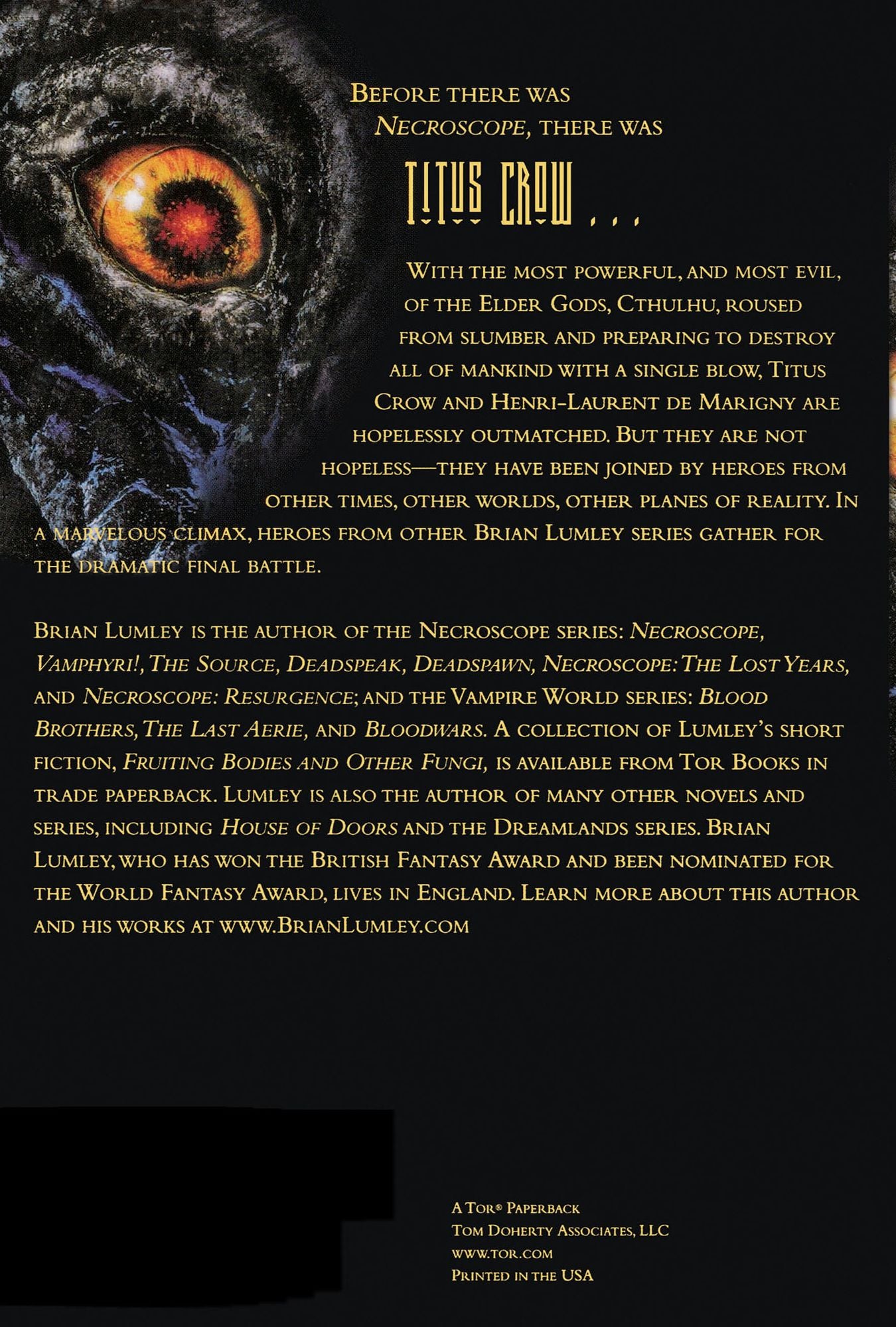 In the Moons of Borea and Elysia (Titus Crow Series #5 & #6)