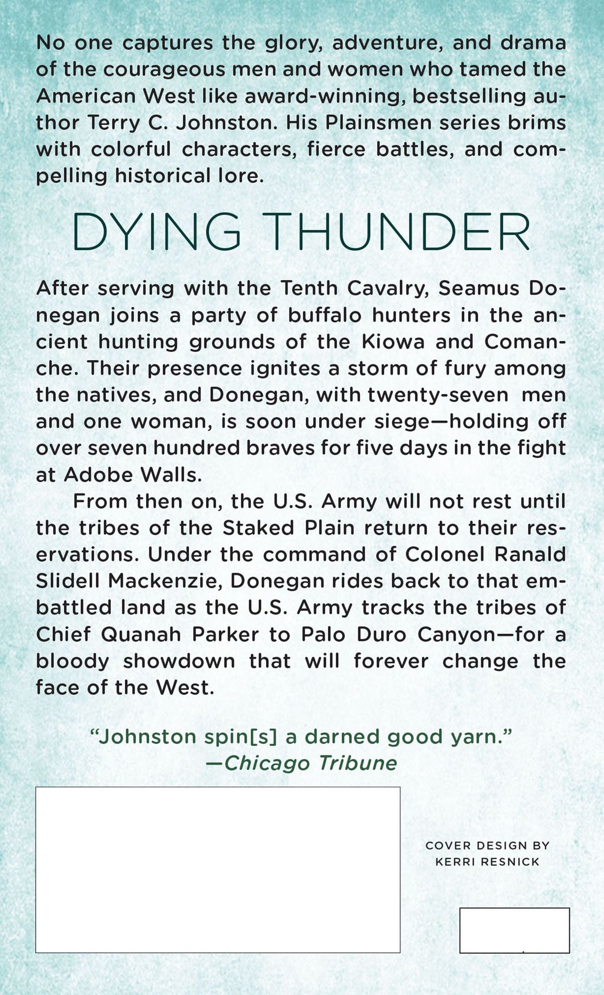Dying Thunder: The Battle of Adobe Walls and Palo Canyon, 1874 (The Plainsmen Series #7)