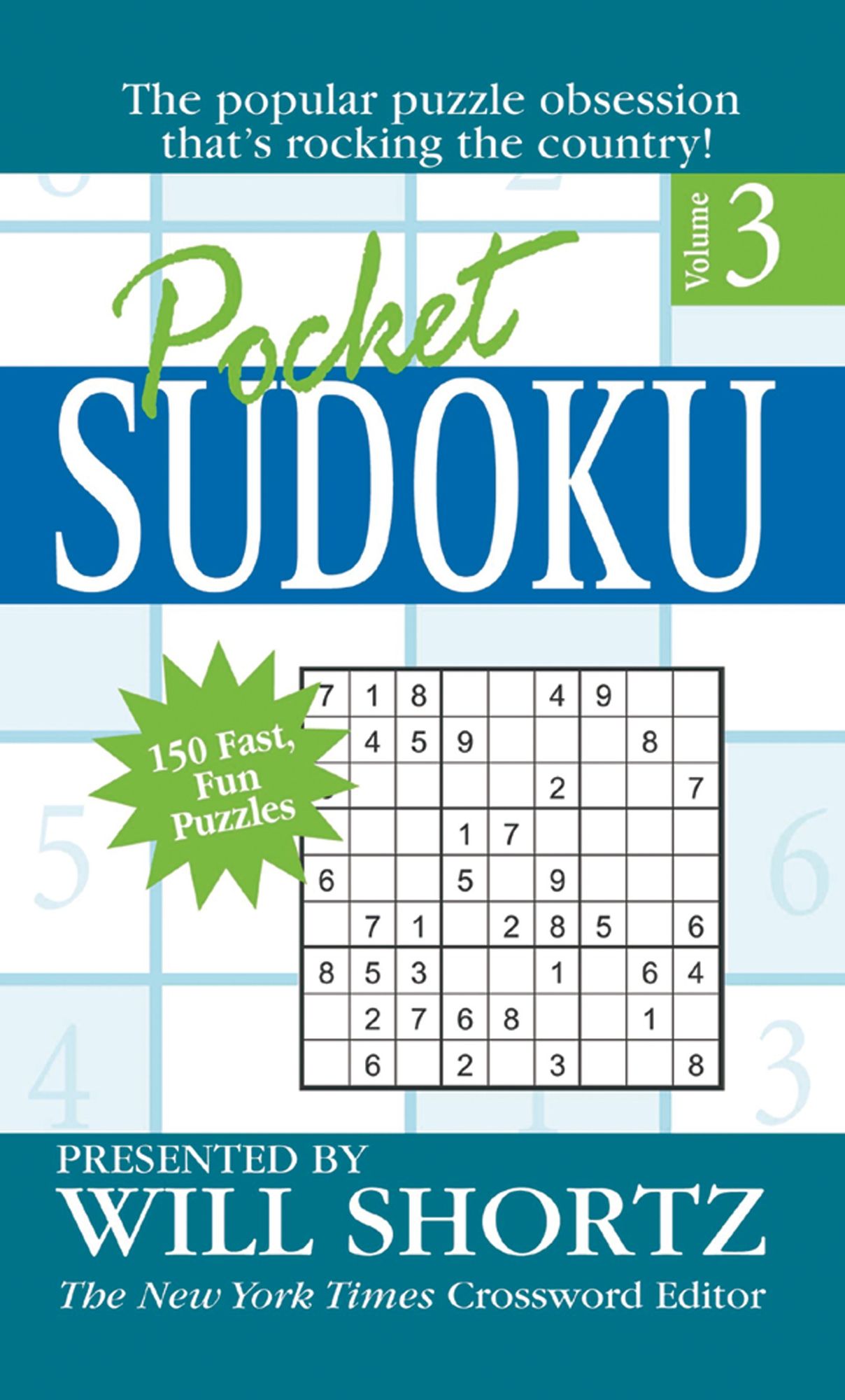 Pocket Sudoku Volume 3 (Pocket Sudoku Series)