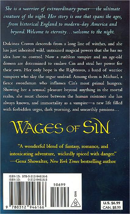 Wages of Sin (Cin Craven Series)