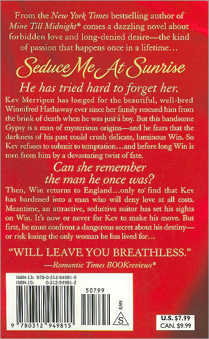 Seduce Me at Sunrise (Hathaway Series #2)