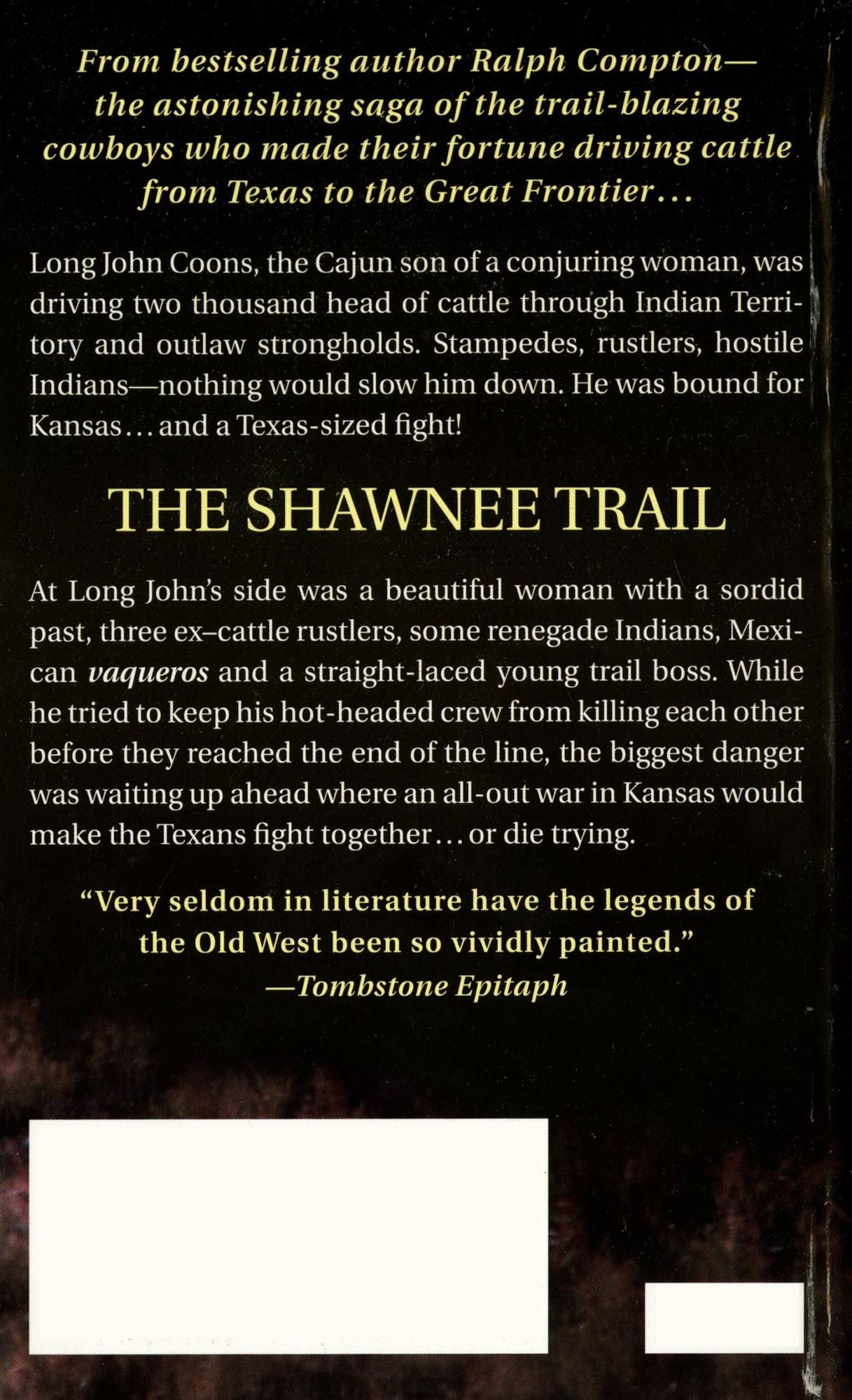 The Shawnee Trail (Trail Drive Series #6)