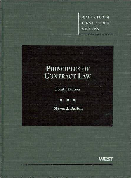 Burton's Principles of Contract Law, 4th