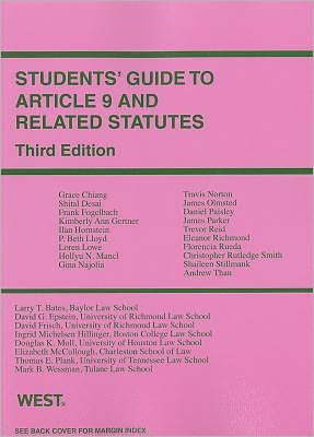 Students' Guide to Article 9 and Related Statutes, 3d