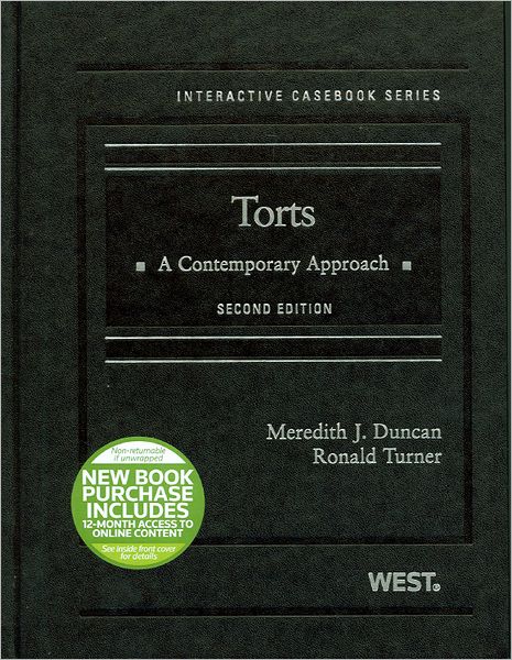Torts: A Contemporary Approach, 2d