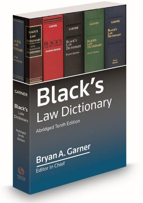 Blacks Law Dictionary, 10th Edition, Abridged