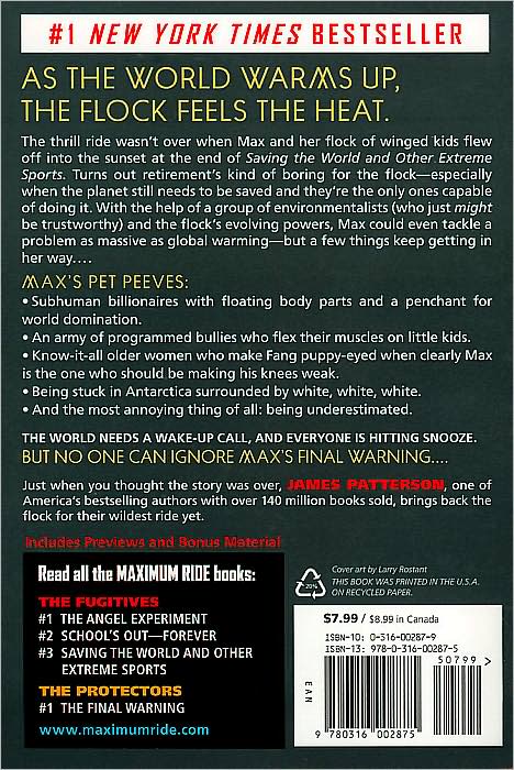 The Final Warning (Maximum Ride Series #4)