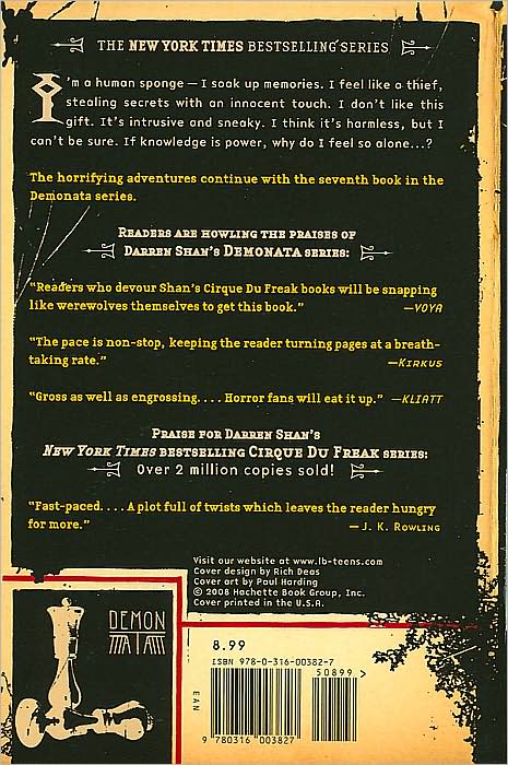 Death's Shadow (Demonata Series #7)