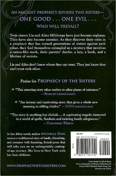 Prophecy of the Sisters (Prophecy of the Sisters Series #1)