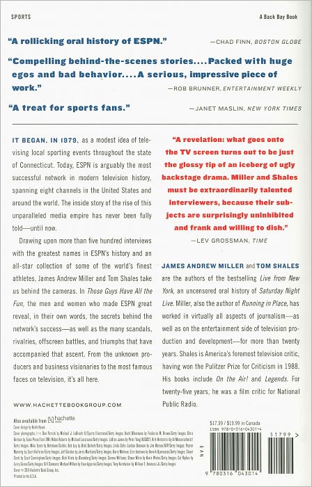 Those Guys Have All the Fun: Inside the World of ESPN