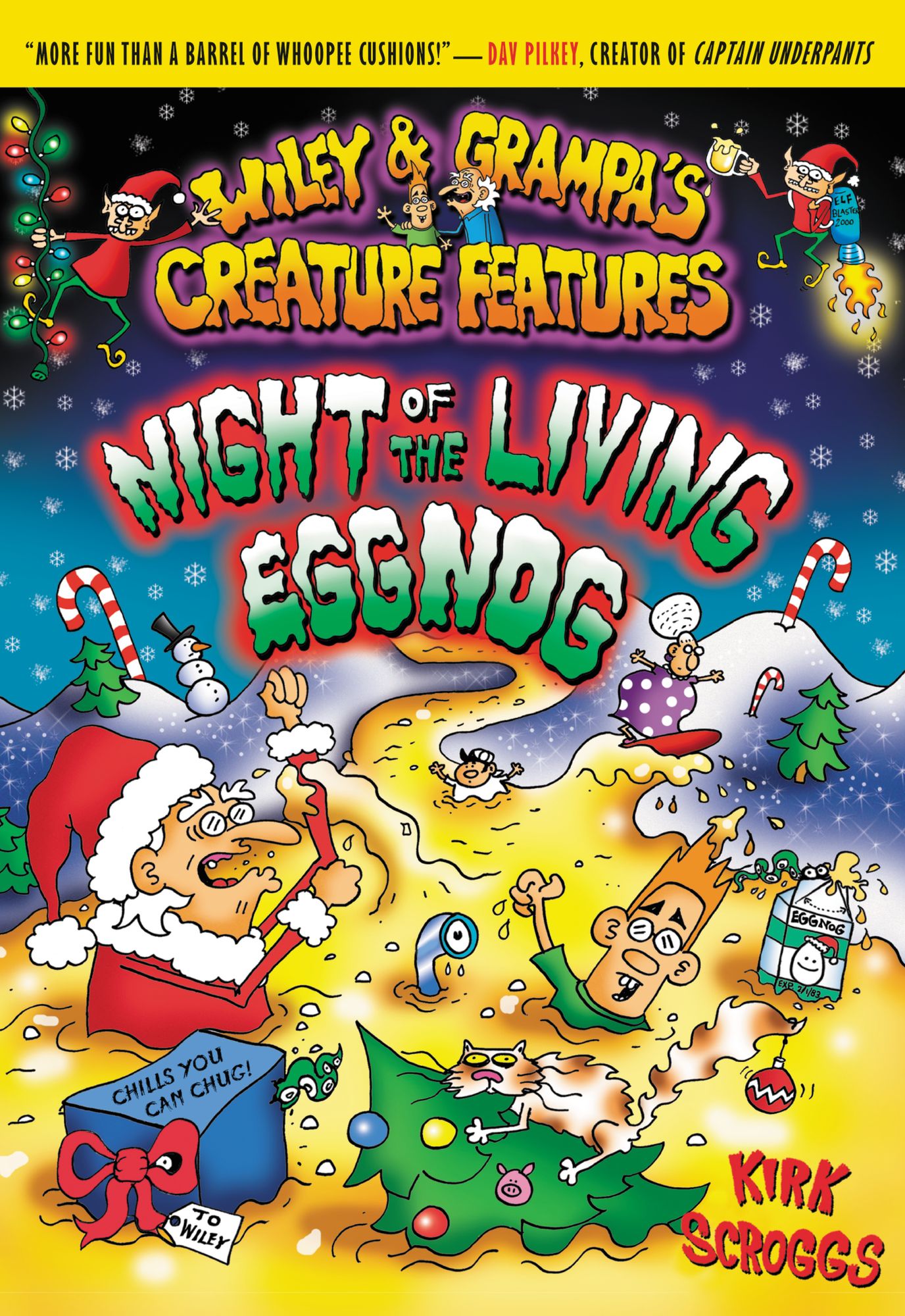 Night of the Living Eggnog (Wiley and Grampa Series #7)