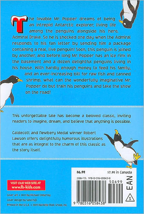 Mr. Popper's Penguins (Newbery Honor Book)