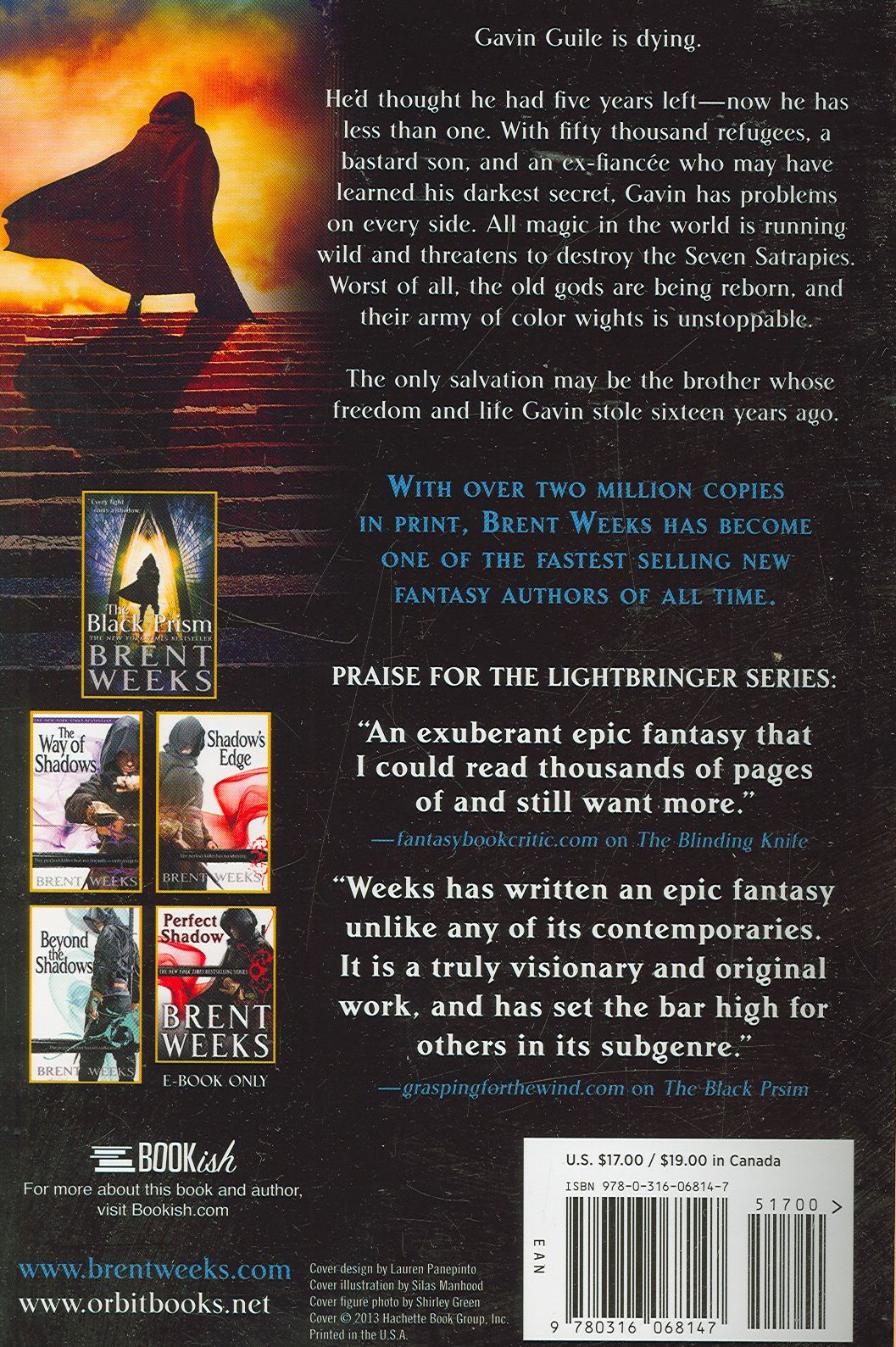 The Blinding Knife (Lightbringer Series #2)