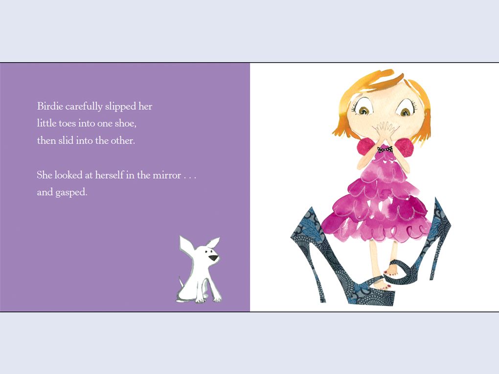 Birdie's Big-Girl Shoes