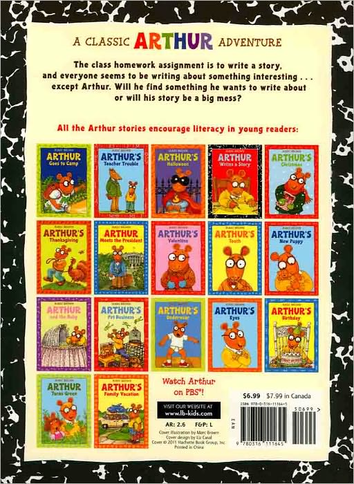 Arthur Writes a Story: An Arthur Adventure