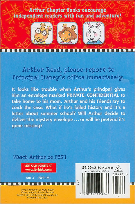 Arthur's Mystery Envelope: An Arthur Chapter Book