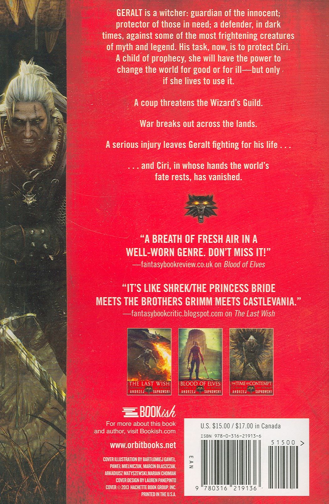 The Time of Contempt (Witcher Series #2)