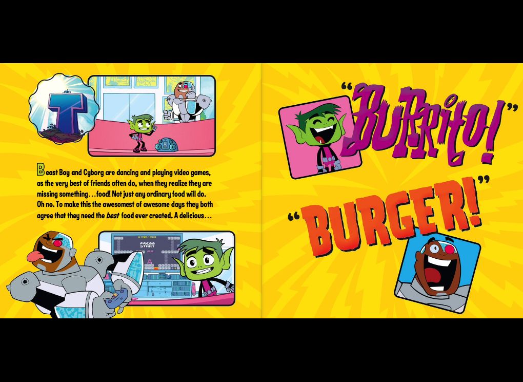 Teen Titans Go! (TM): Burger versus Burrito