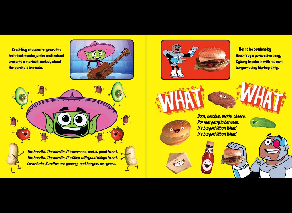 Teen Titans Go! (TM): Burger versus Burrito