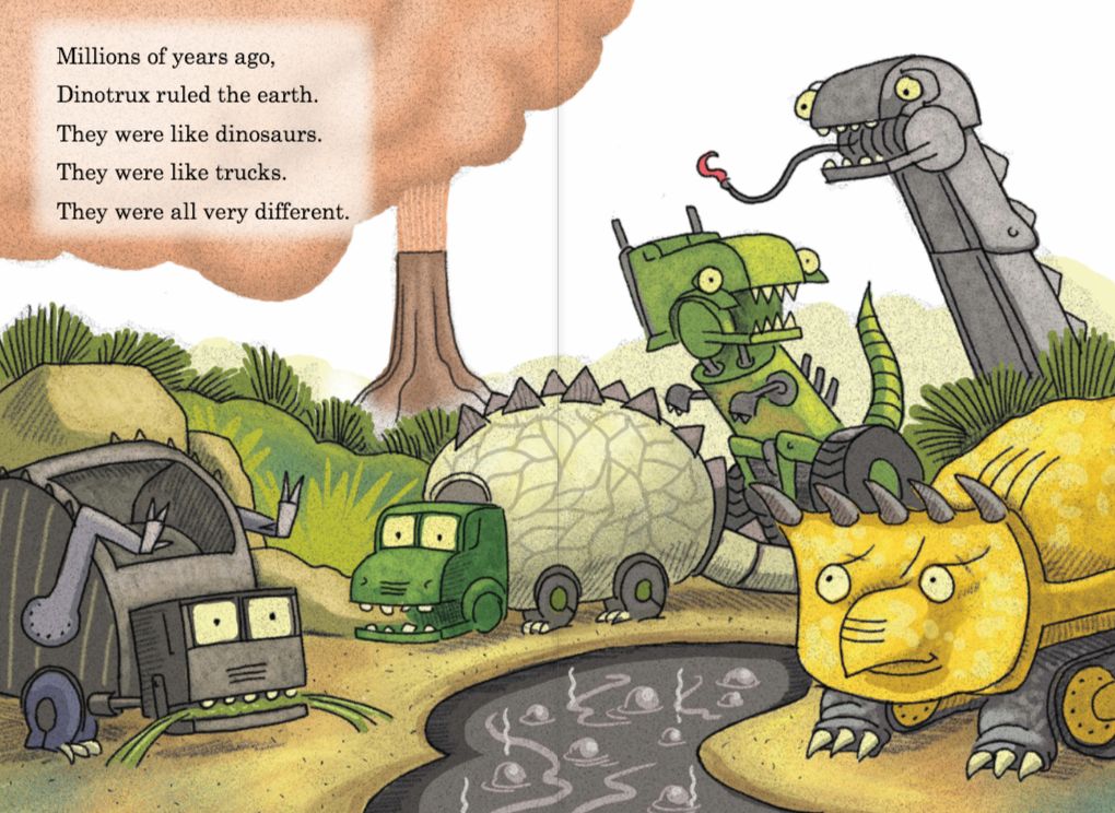 Meet the Dinotrux (Dinotrux Series)