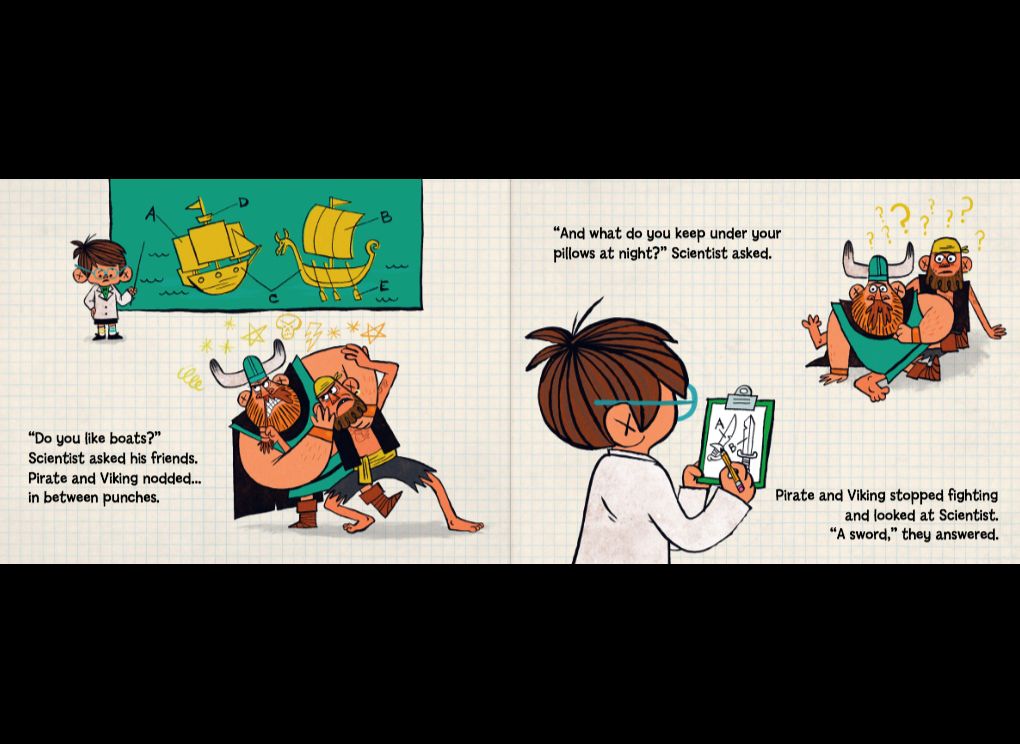 Pirate, Viking & Scientist