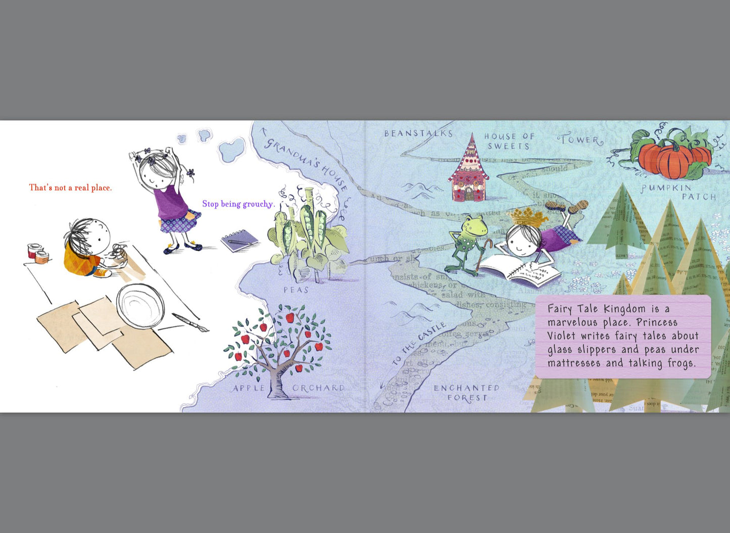 Violet and Victor Write the Most Fabulous Fairy Tale