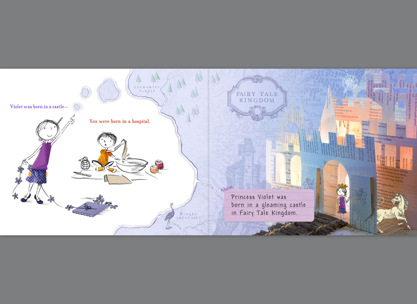 Violet and Victor Write the Most Fabulous Fairy Tale