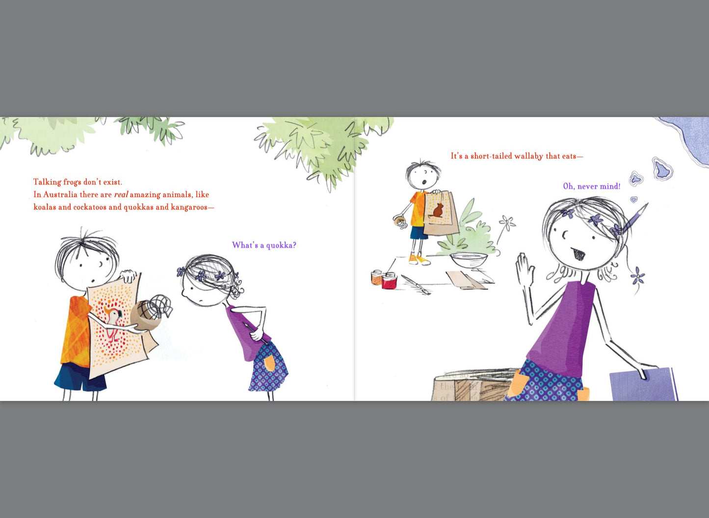 Violet and Victor Write the Most Fabulous Fairy Tale