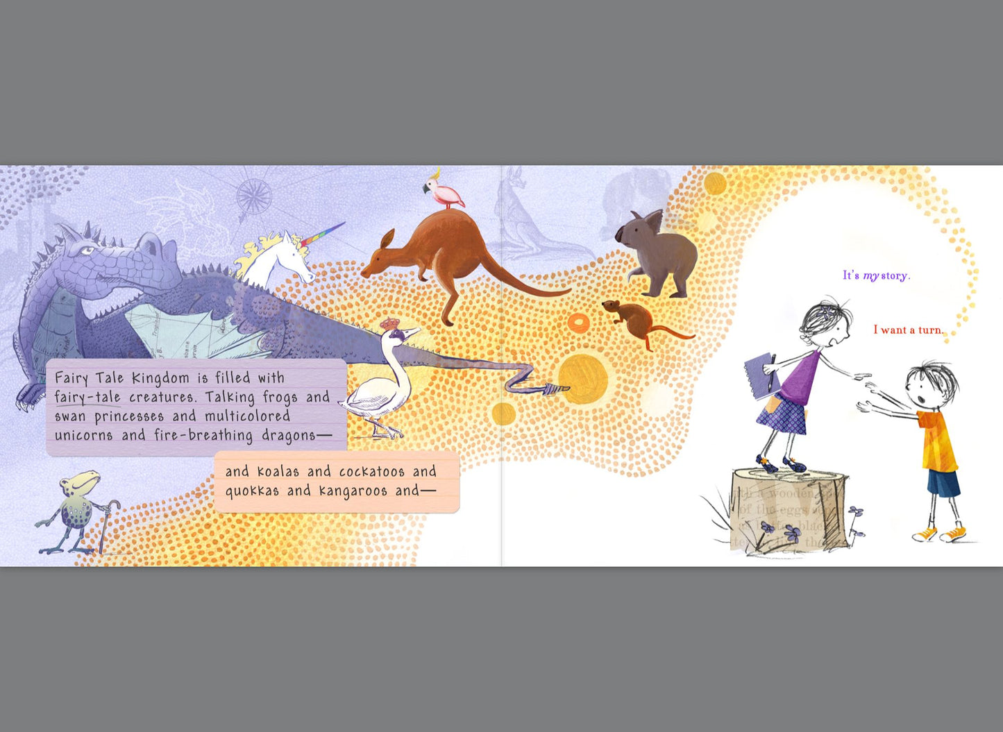 Violet and Victor Write the Most Fabulous Fairy Tale