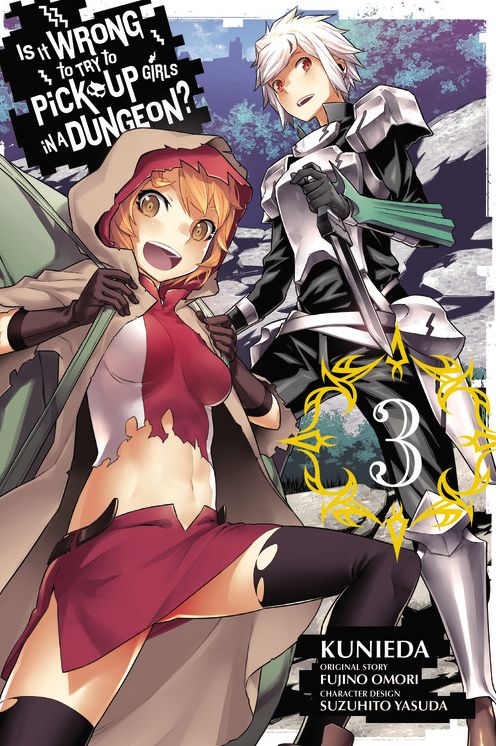 Is It Wrong to Try to Pick Up Girls in a Dungeon?, Volume 3 (manga)